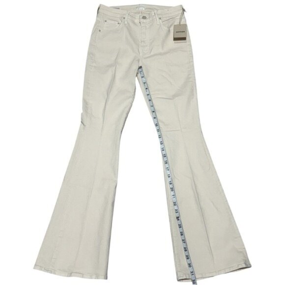 MOTHER The Weekender Mid-Rise Flare Jeans Size 28 - Picture 9 of 13
